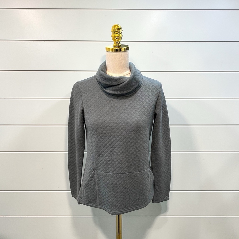 Kuhl Athena Wool Blend Cowl Neck Pullover Sweater Sz S Gorpcore Athleisure